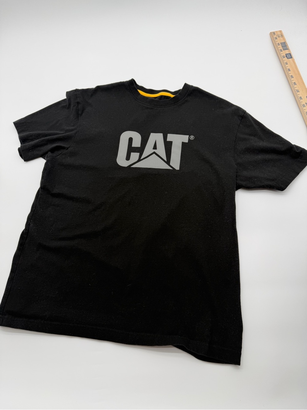 CAT Black Logo T-Shirt